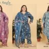 Stylish Moksh Big Size Angle Vol 1 Lichi Viscose Kurti Bottom With Dupatta Wholesale 2026