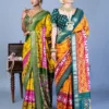 Kreshva Nandi Pv Silk Printed Fancy Saree Collection Wholesale