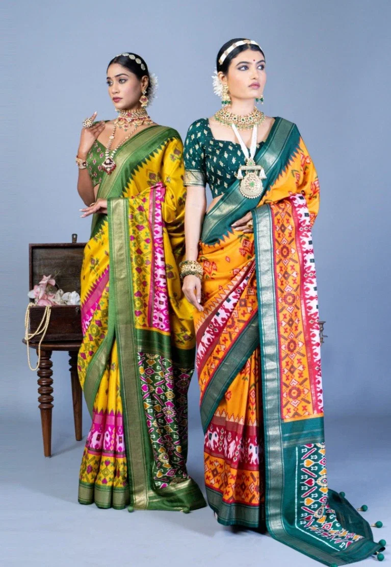 Kreshva Nandi Pv Silk Printed Fancy Saree Collection Wholesale