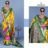 Beautiful Kreshva Nandi Pv Silk Printed Fancy Saree Collection Wholesale 2026