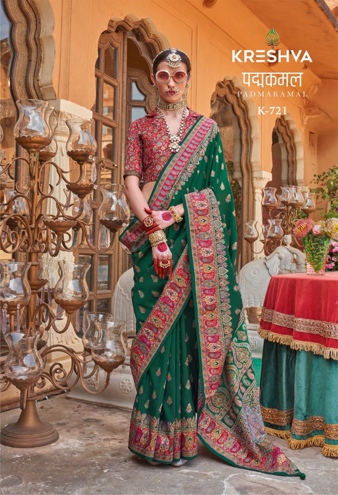 Launching Rajyog Kreshva Padmakamal Silk Handwoven Printed Saree Wholesale 2026