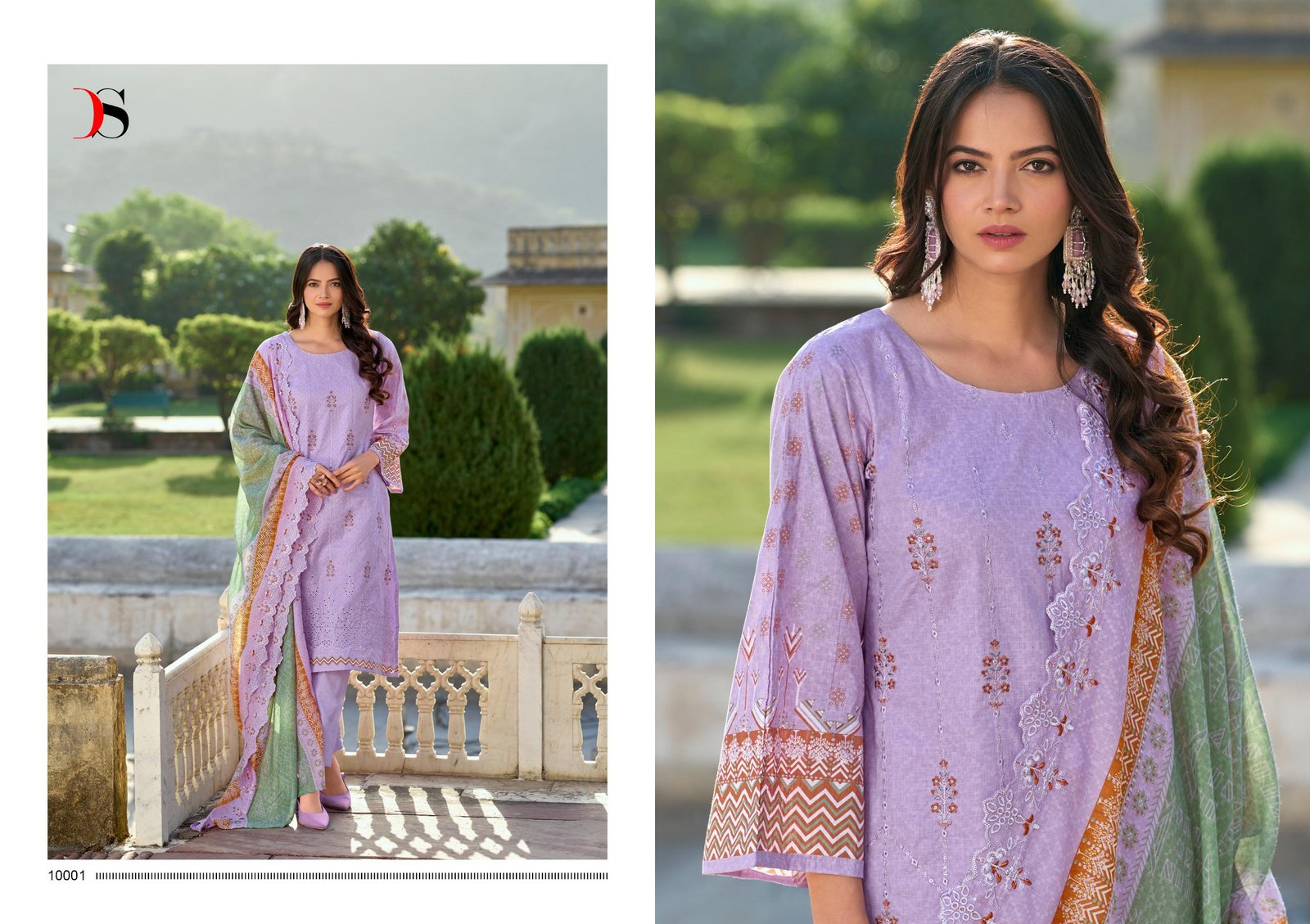 Deepsy Bin Saeed 10 Nx Lawn Collection Pakistani Salwar Kameez Wholesale