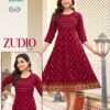 Latest Blue Hills Zudio Vol 3 Rayon Printed Anarkali Kurti Collection Wholesale 2026