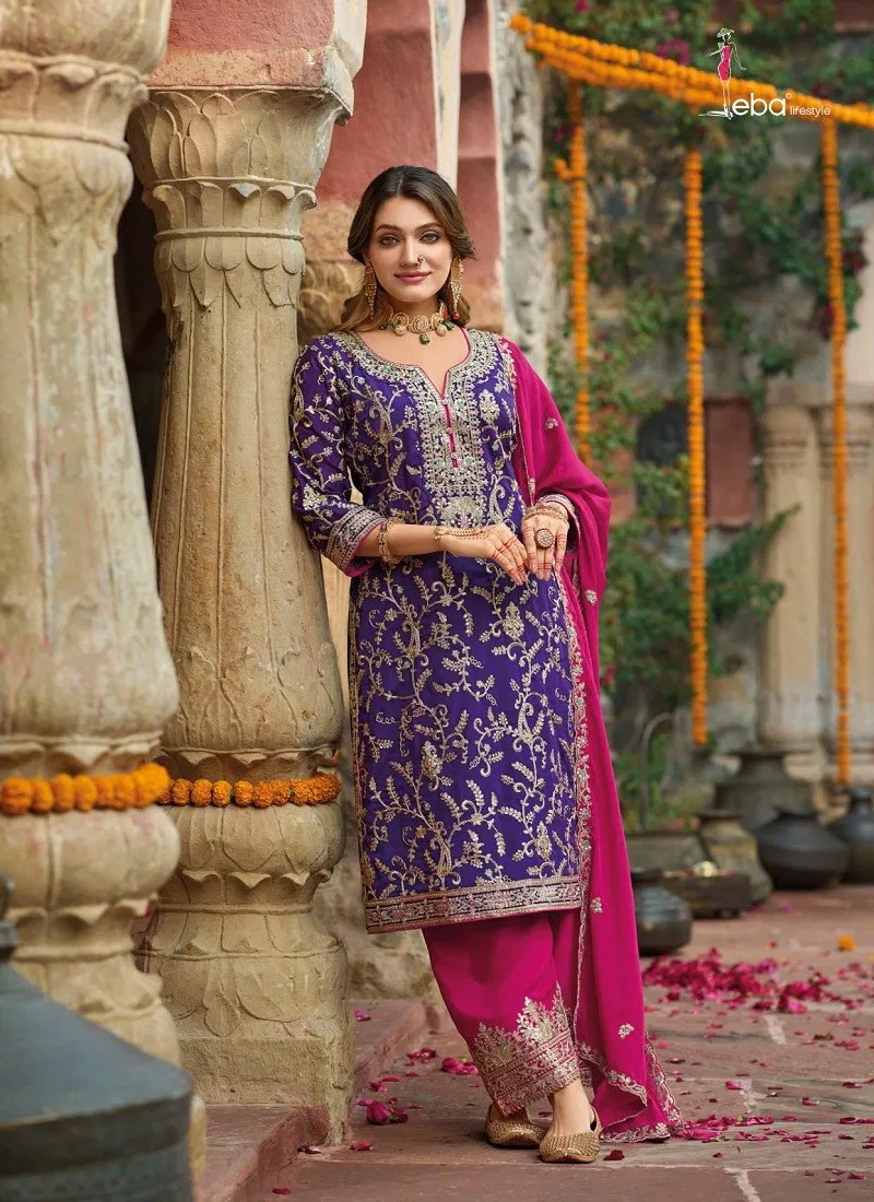 Eba Sangit 1789 Wedding Wear Readymade Suit Wholesale