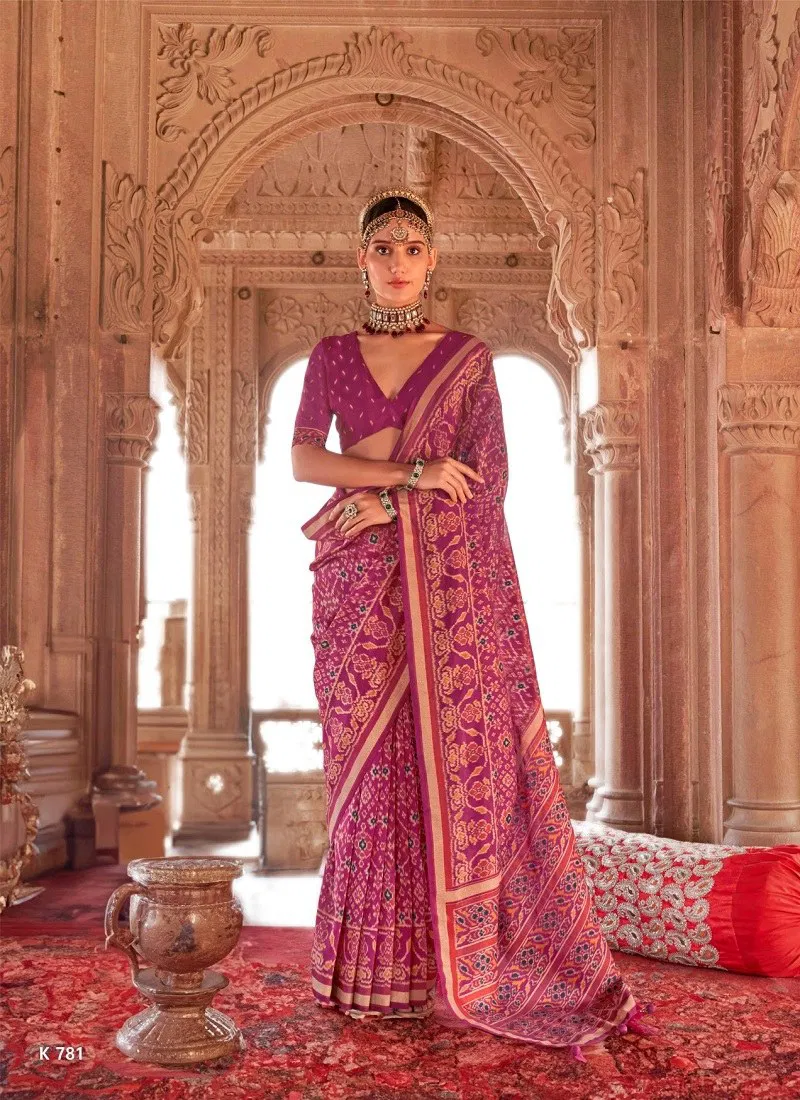 Kreshva Rang Vatika 781 Festive Wear Georgette Saree Wholesale