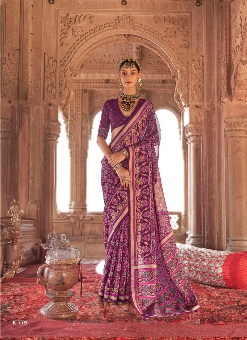 Kreshva Rang Vatika 779 Festive Wear Georgette Saree Wholesale