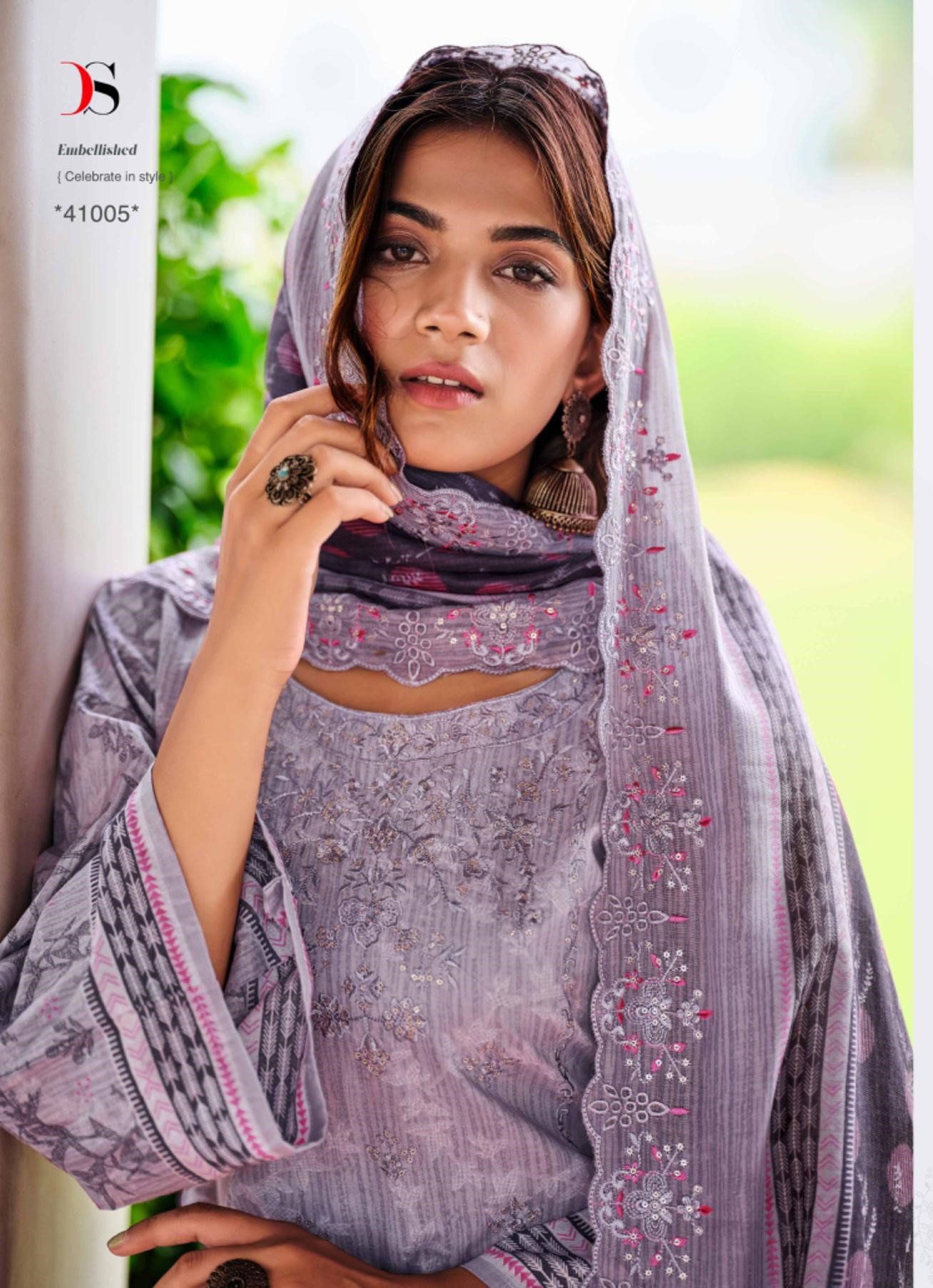 Deepsy Bin Saeed 41005 And 41006 Pakistani Salwar Suits Collection Wholesale