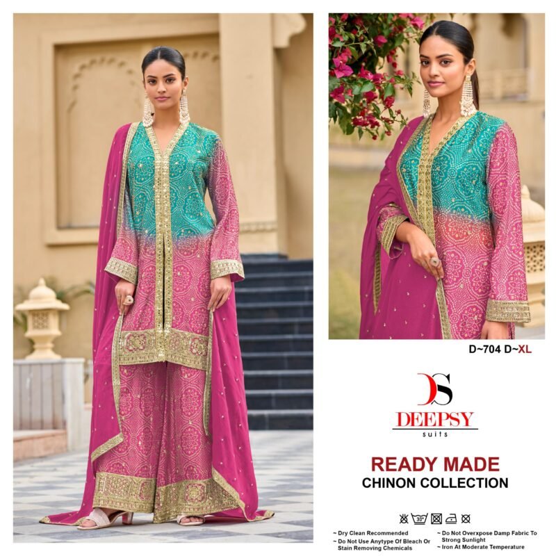 Latest Deepsy D 704 Embroidered Ready Made Pakistani Collection Wholesale 2026
