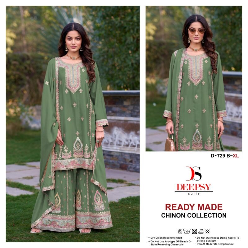 Buy Deepsy D 729 Embroidered Ready Made Pakistani Collection Wholesale 2026