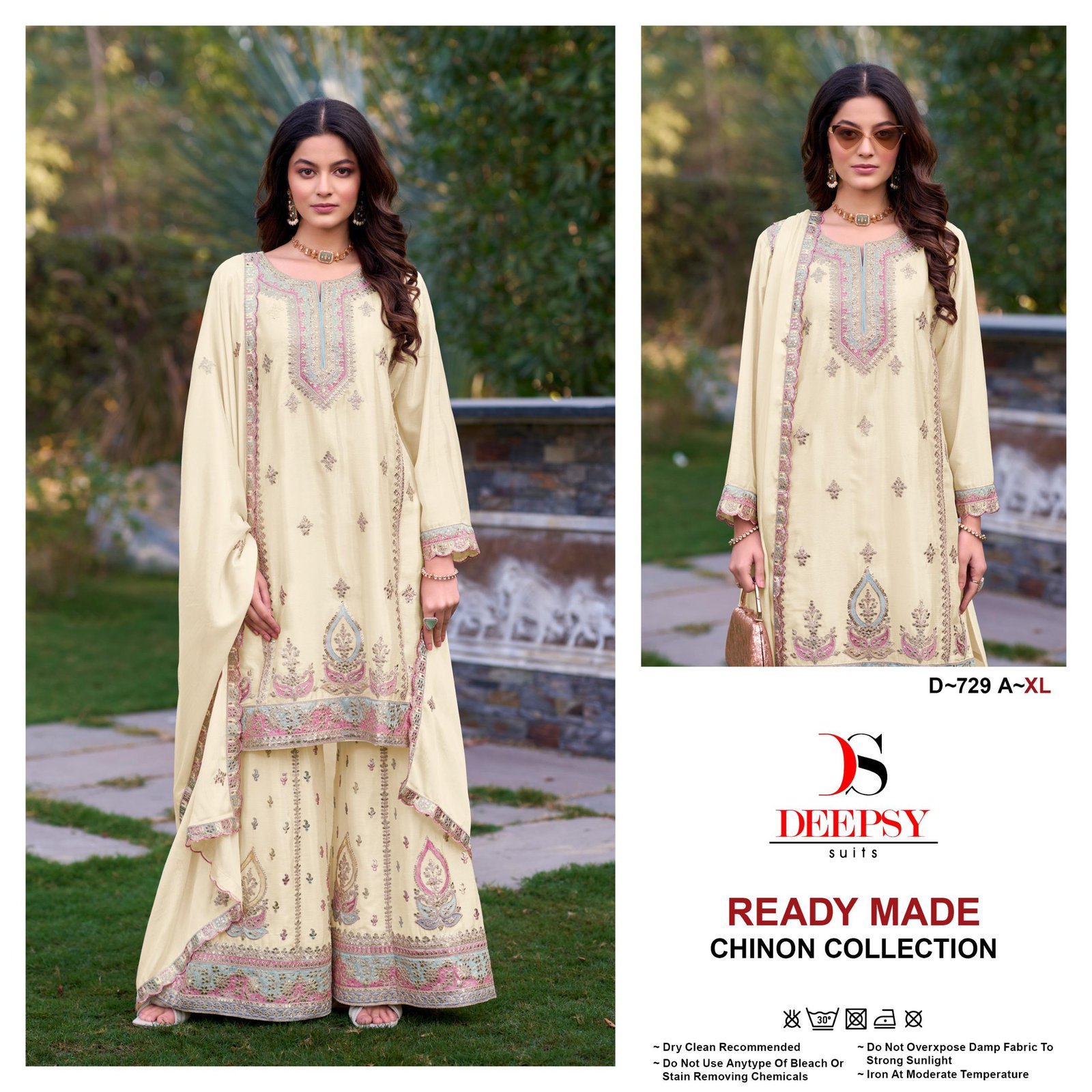 Buy Deepsy D 729 Embroidered Ready Made Pakistani Collection Wholesale 2026