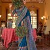 Kreshva Morni Pv Silk Printed Fancy Saree Collection Wholesale