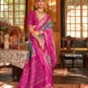 Beautiful Kreshva Palav Patola Pv Silk Printed Fancy Saree Collection Wholesale 2026