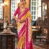 Beautiful Kreshva Palav Patola Pv Silk Printed Fancy Saree Collection Wholesale 2026