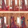 Latest Kreshva Rang Vatika Georgette Two Tone Fancy Saree Collection Wholesale 2026
