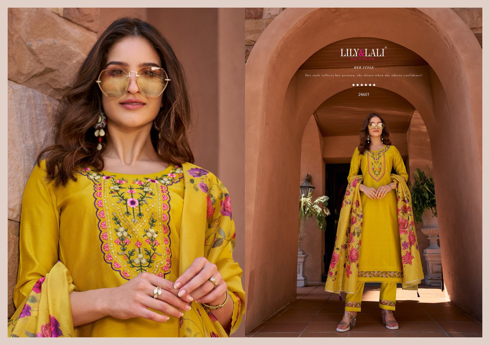 Buy Lily And Lali Srivalli Vol 2 Viscose Silk Top Bottom With Dupatta Collection Wholesale 2026
