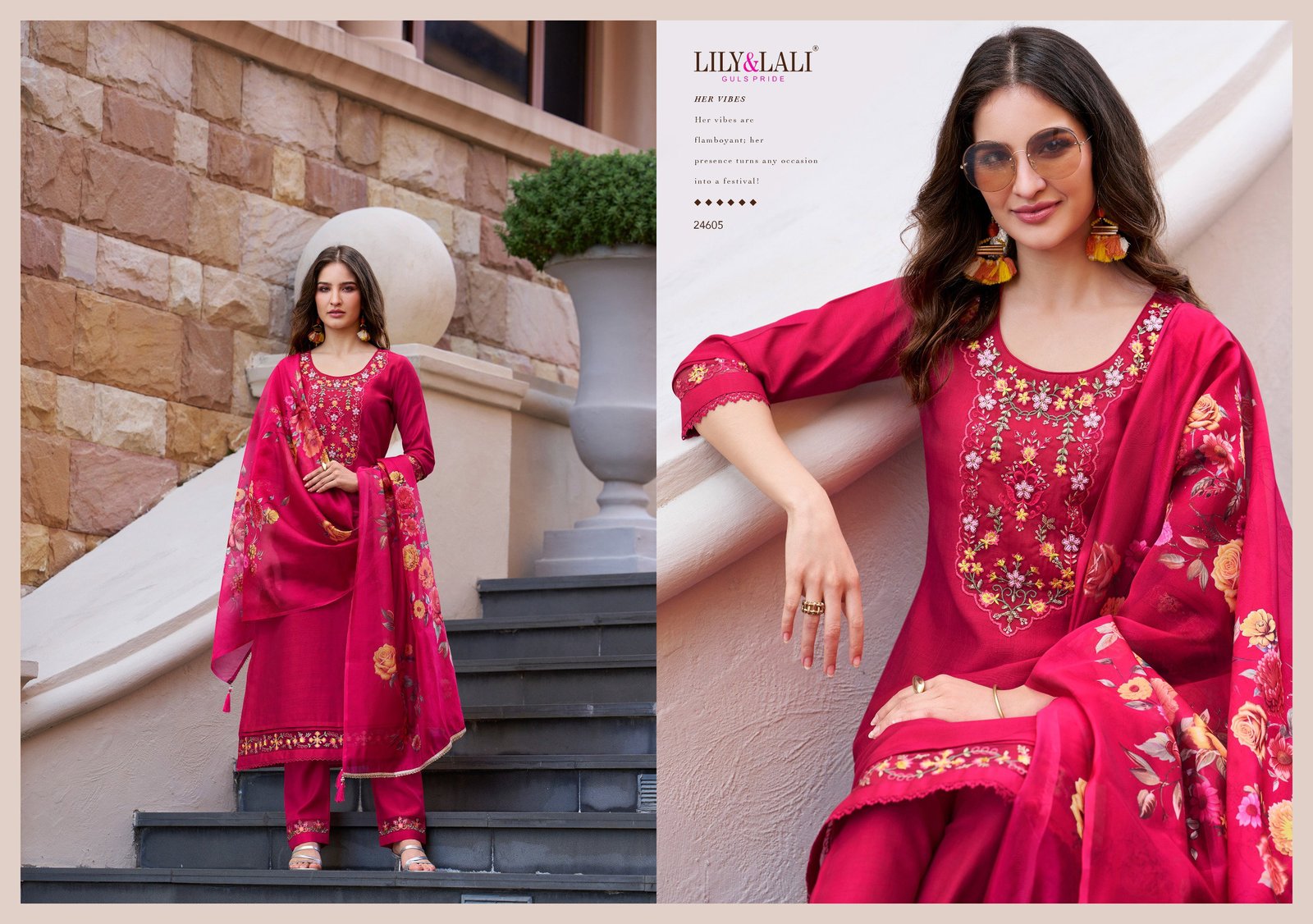 Buy Lily And Lali Srivalli Vol 2 Viscose Silk Top Bottom With Dupatta Collection Wholesale 2026