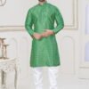 Latest Outluk Vol 133 Jacquard Silk Digital Printed Mens Kurta With Pyjama Wholesale 2026