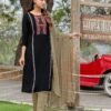 Buy Wooglee Moksha Viscose Silk Kurti Bottom With Dupatta Collection Wholesale 2026