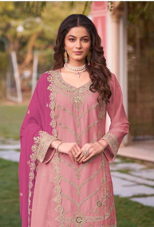Deepsy D 731 Chinon Embroidered Pakistani Readymade Collection Wholesale