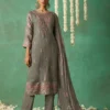 Latest Alizeh Rose Organza Designer Salwar Kameez Collection Wholesale 2026
