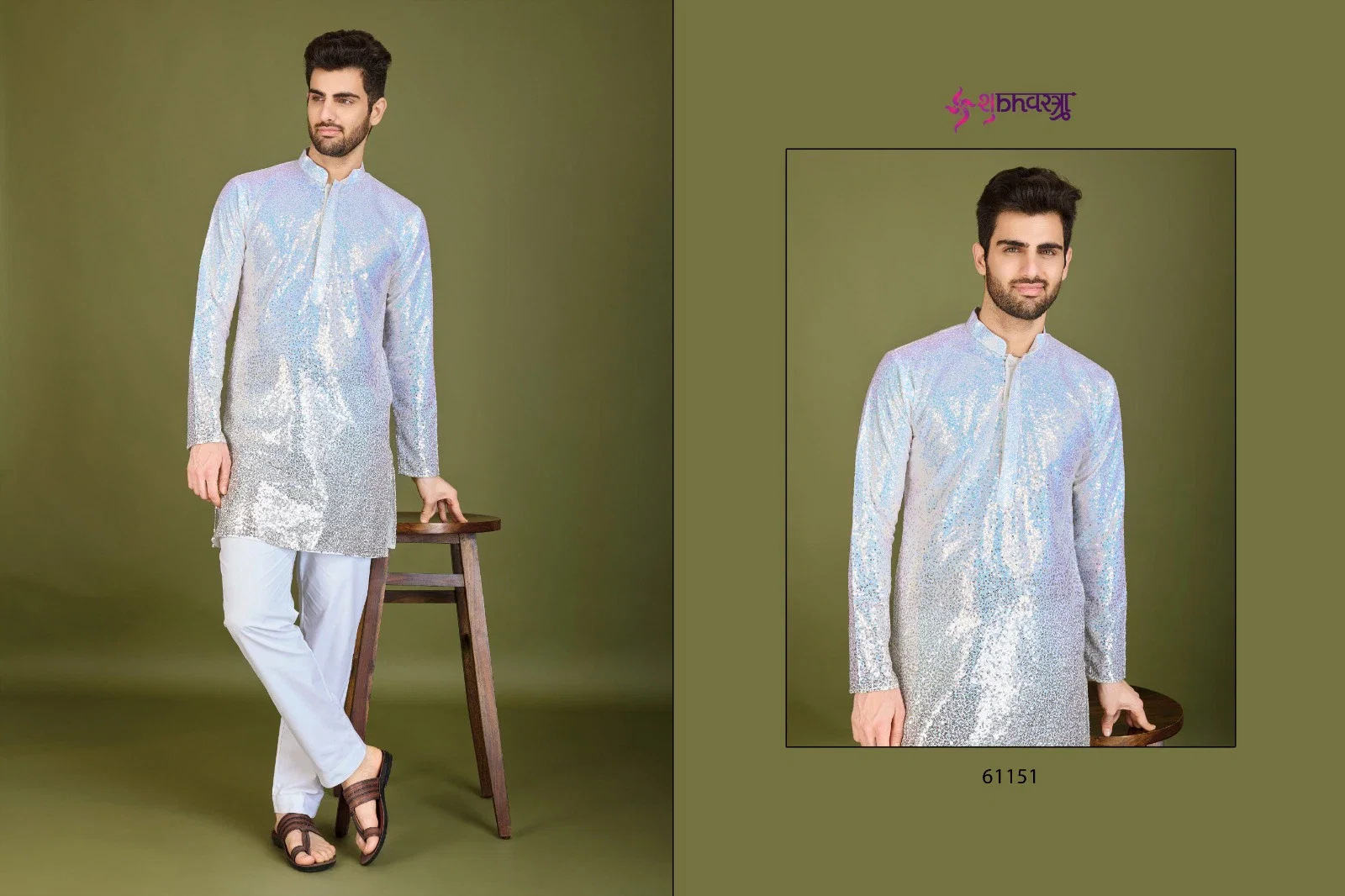Launching Shubhvastra Modern Ethnics 2 Georgette Mens Kurta Collection Wholesale 2026