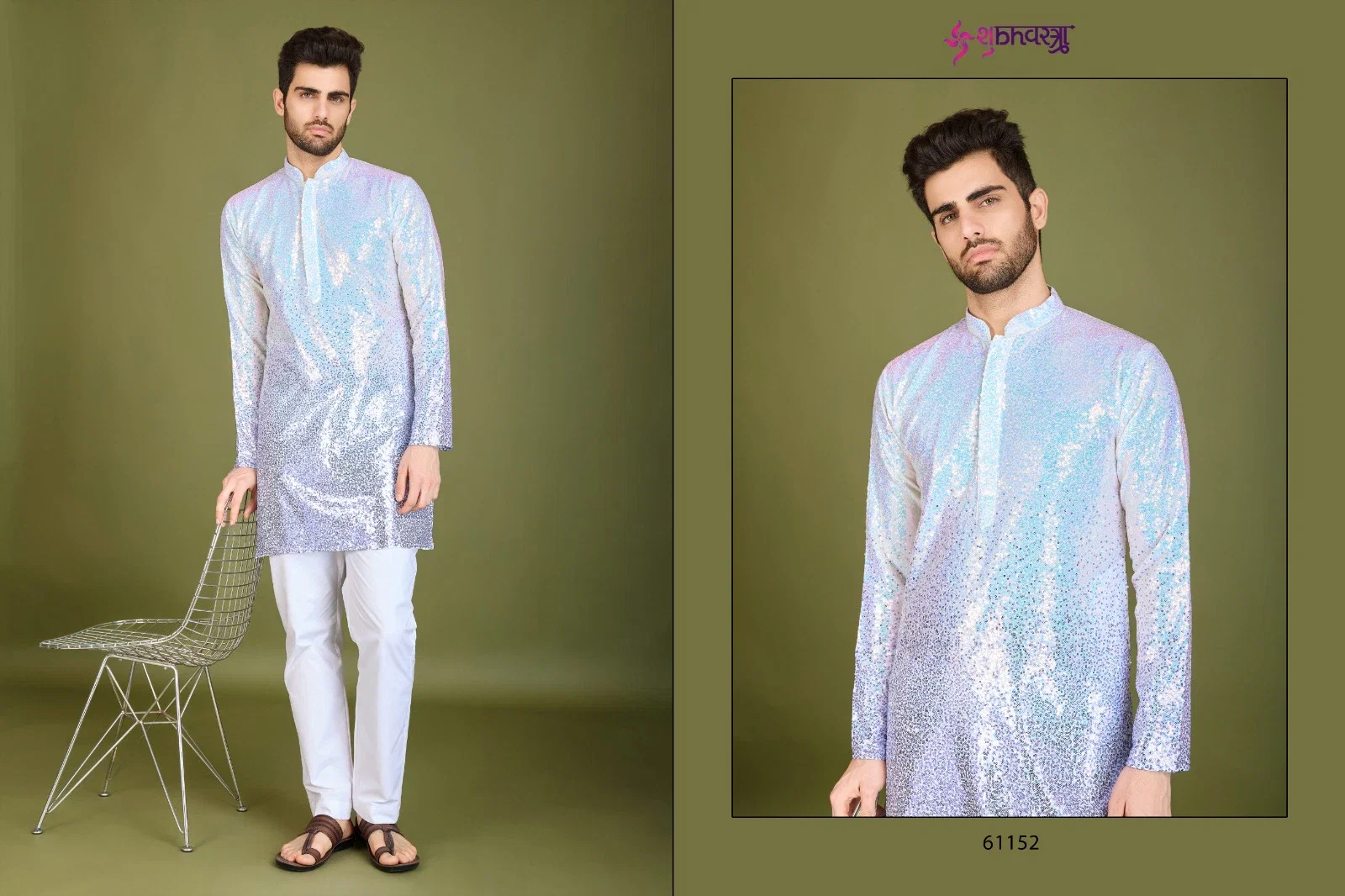 Launching Shubhvastra Modern Ethnics 2 Georgette Mens Kurta Collection Wholesale 2026