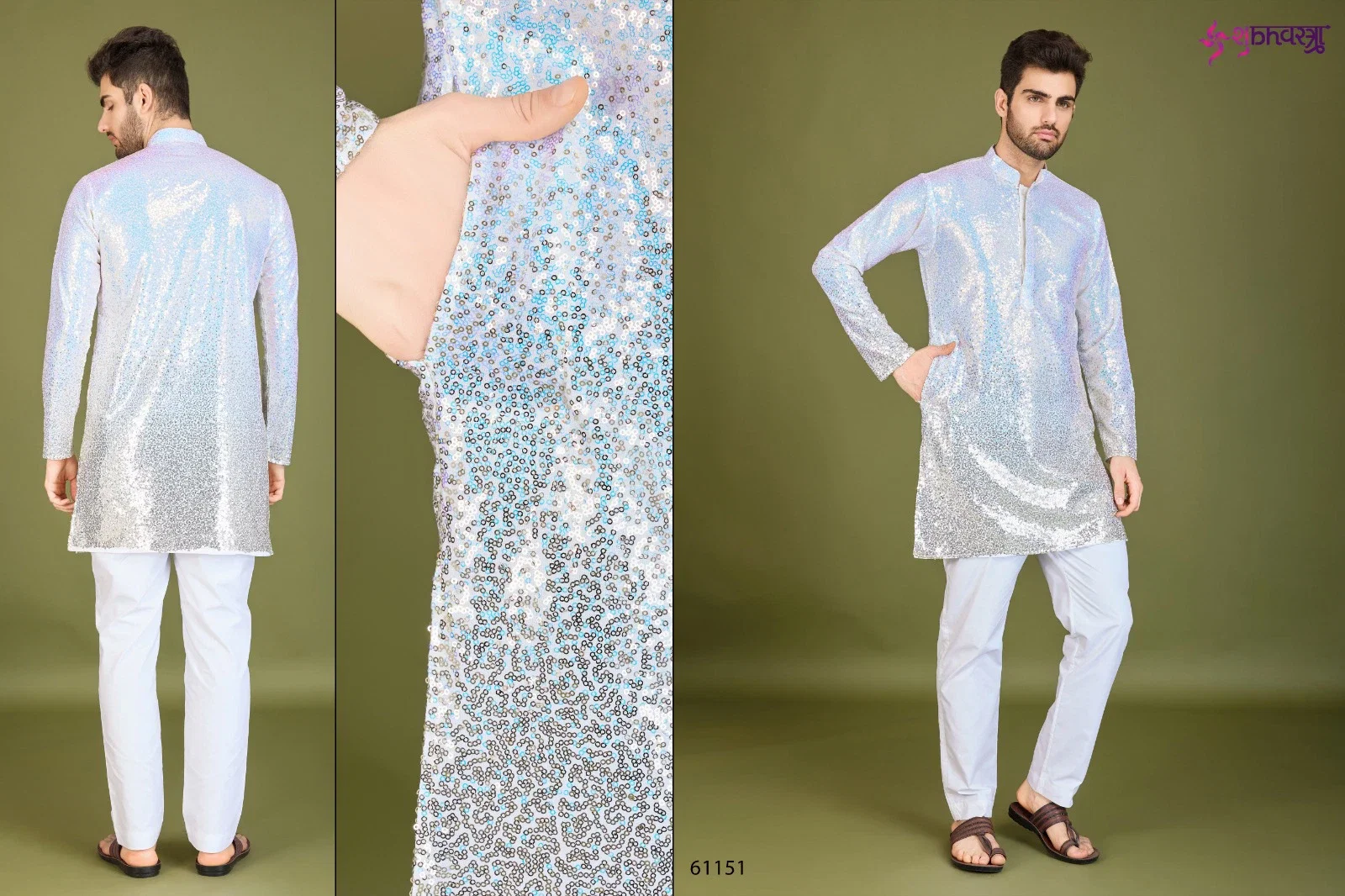 Launching Shubhvastra Modern Ethnics 2 Georgette Mens Kurta Collection Wholesale 2026