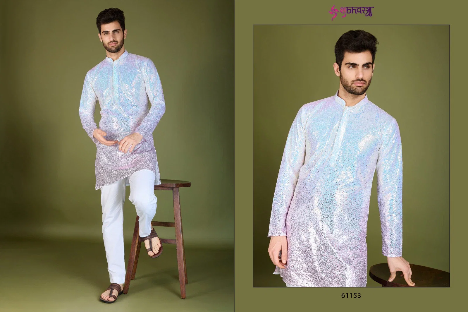 Launching Shubhvastra Modern Ethnics 2 Georgette Mens Kurta Collection Wholesale 2026