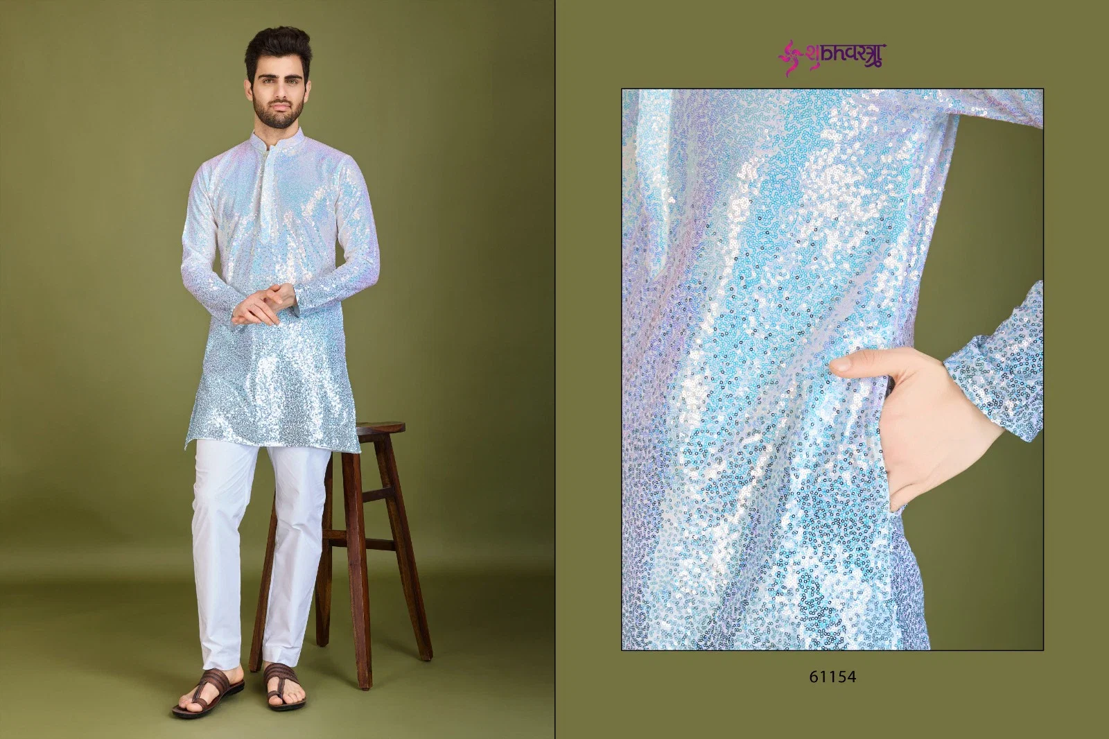 Launching Shubhvastra Modern Ethnics 2 Georgette Mens Kurta Collection Wholesale 2026