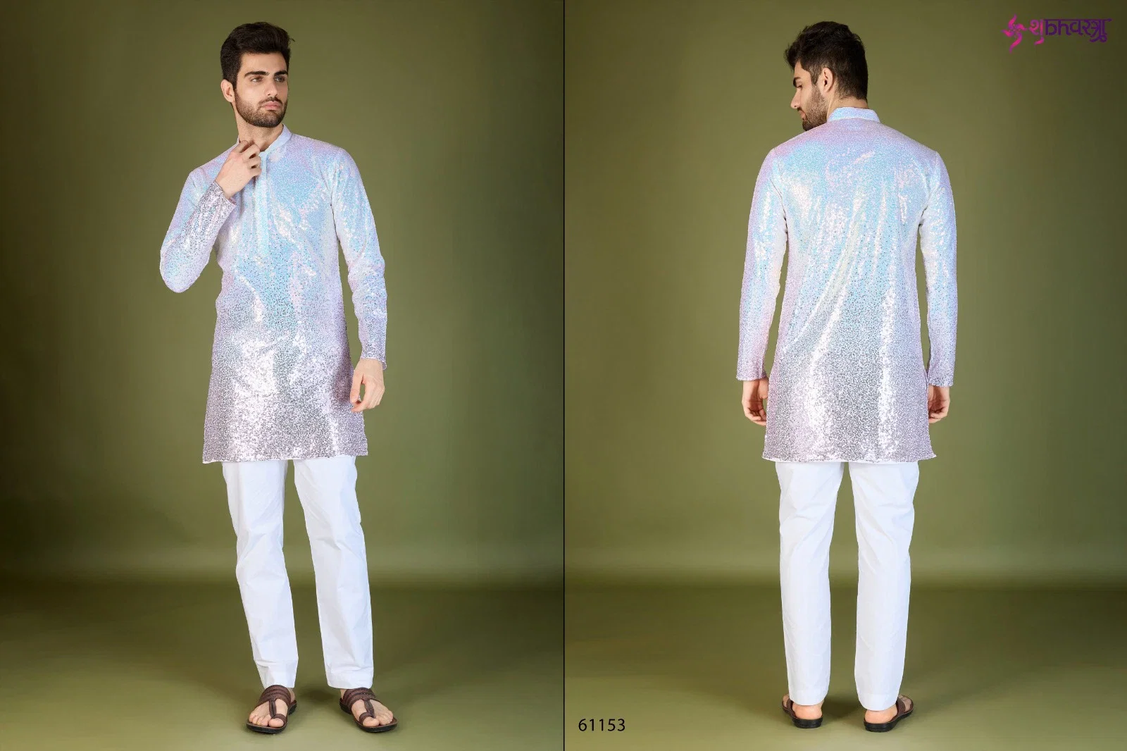 Launching Shubhvastra Modern Ethnics 2 Georgette Mens Kurta Collection Wholesale 2026