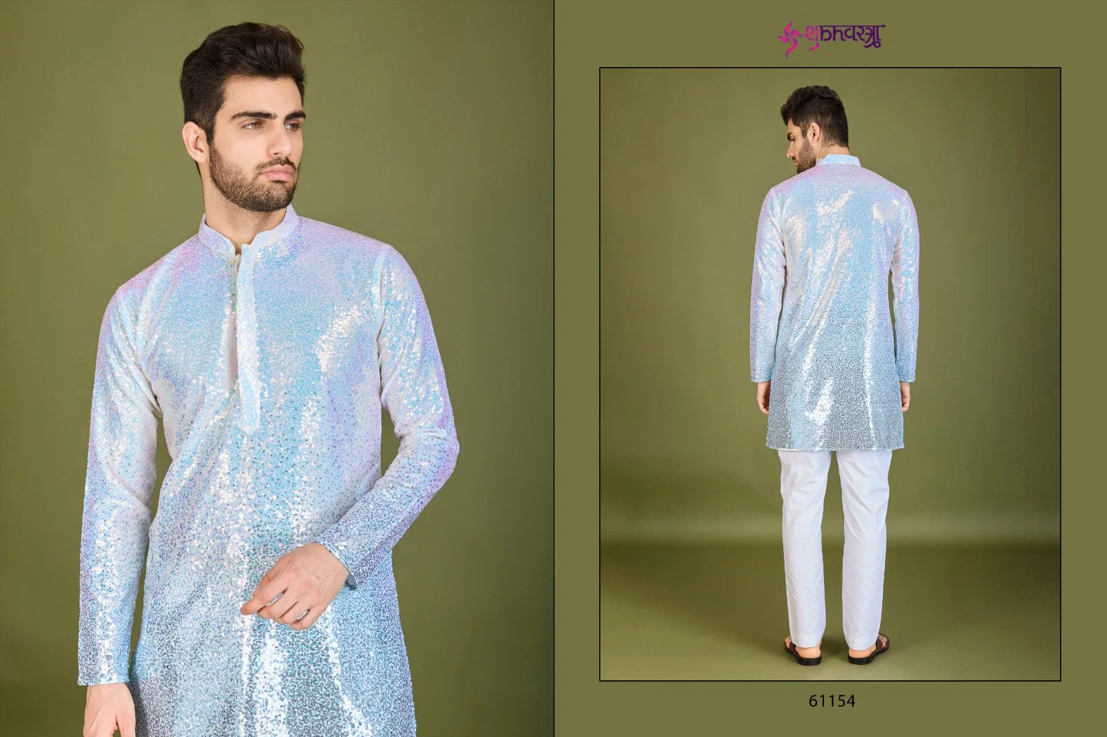 Launching Shubhvastra Modern Ethnics 2 Georgette Mens Kurta Collection Wholesale 2026