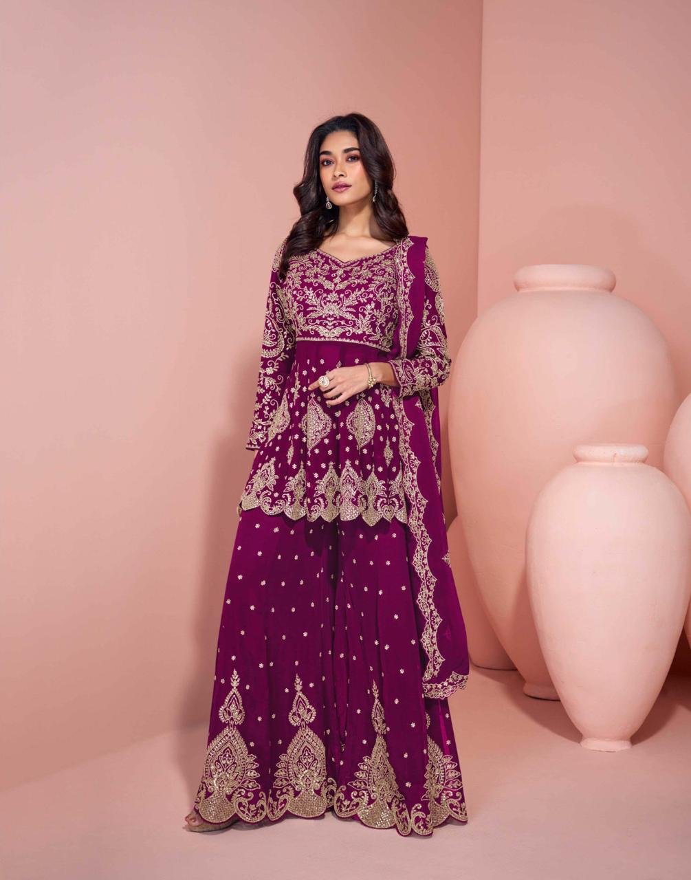 Beautiful Sayuri Veera Georgette Embroidered Salwar Kameez Collection Wholesale 2026