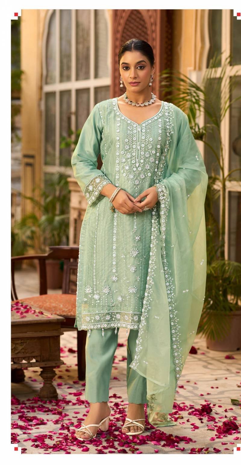 Deepsy D 2188 Organza Embroidered Pakistani Collection Wholesale