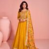 Stylish Sayuri Mayuri Chinon Silk Designer Gown With Dupatta Collection Wholesale 2026
