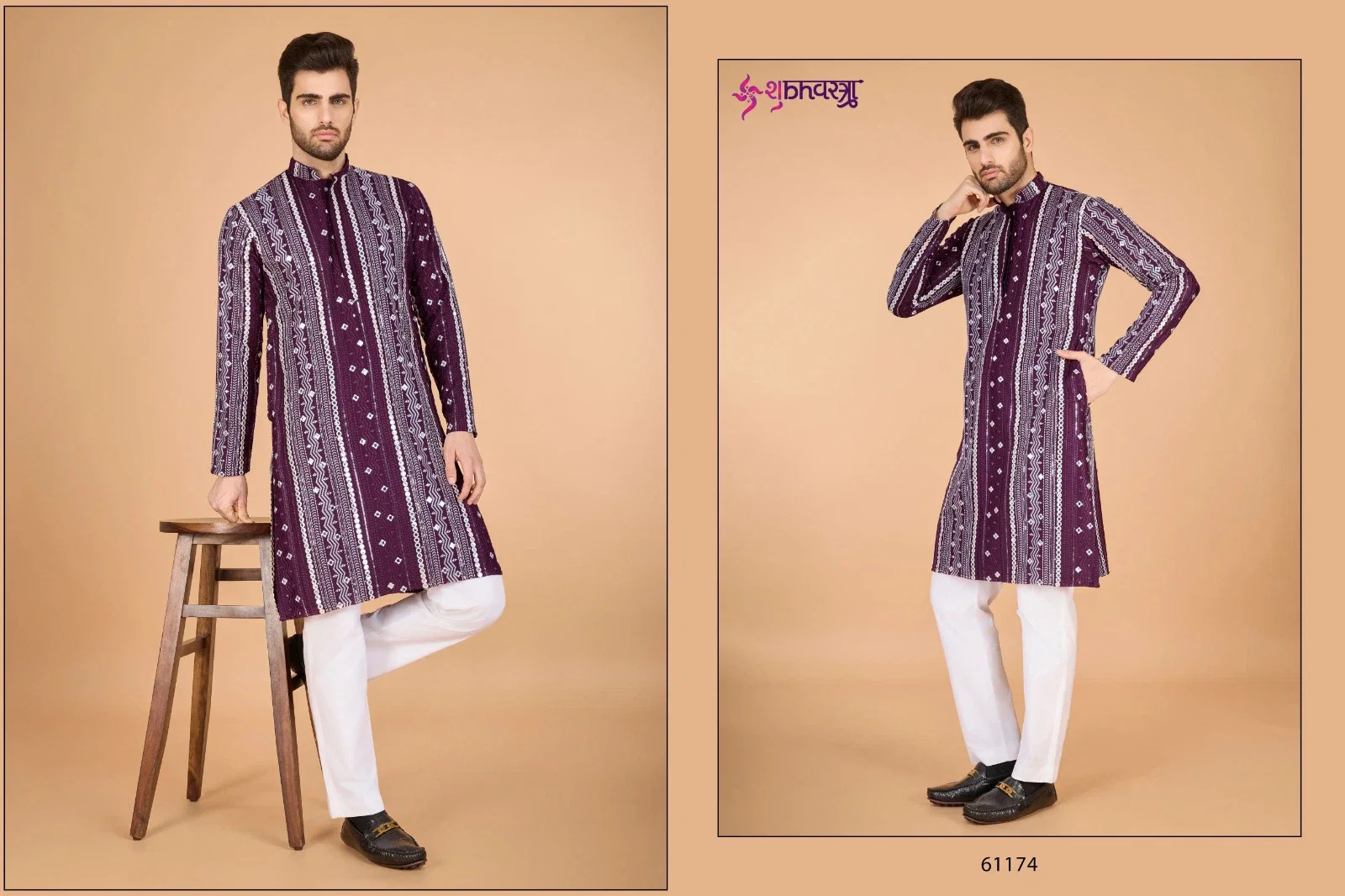 Stylish Shubhvastra Modern Ethnics 3 Viscose Rayon Mens Kurta Collection Wholesale 2026