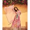 Sayuri Rani Nx Chinon Silk Designer Gown With Dupatta Collection Wholesale