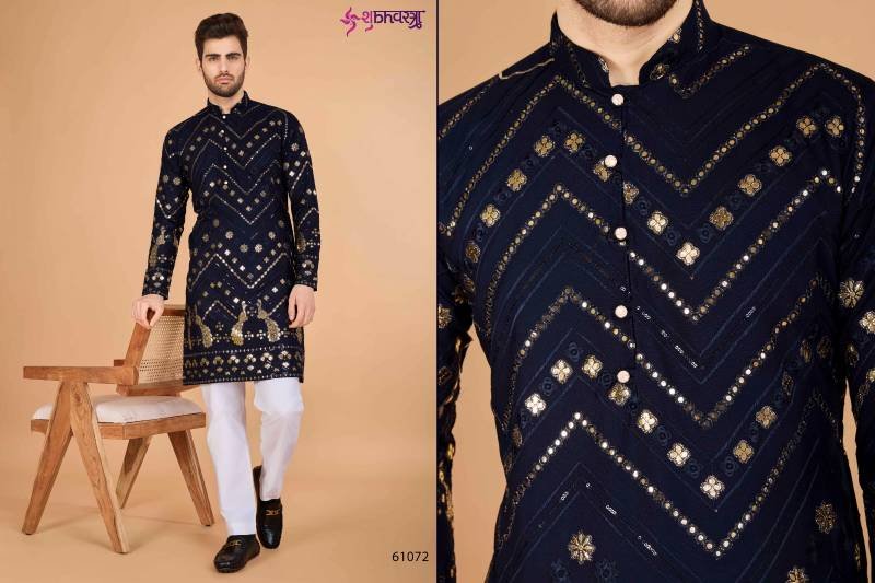 Stylish Shubhvastra Heritage Vastra Viscose Rayon Mens Kurta Collection Wholesale 2026