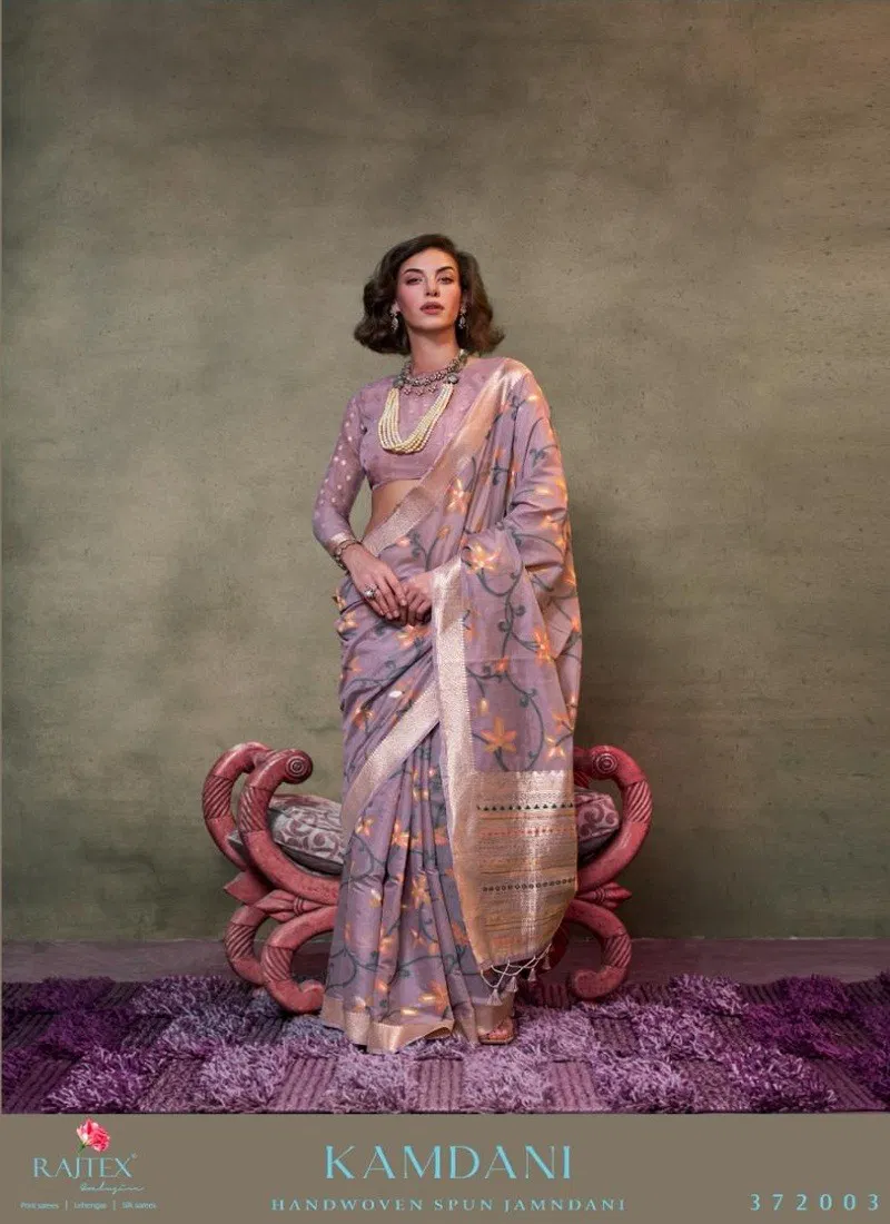 Kamdani By Rajtex Mal Spun Cotton Printed Saree Wholesale