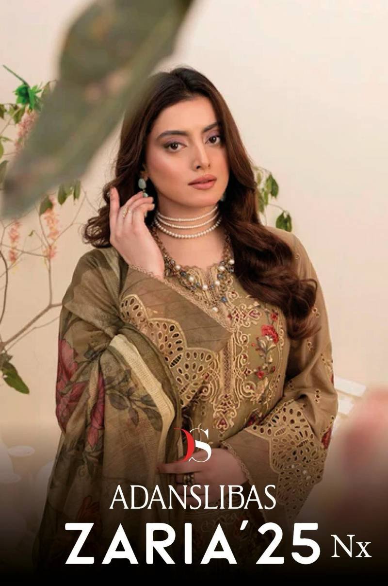 Deepsy Adanslibas Zaria 25 NX Cotton Dupatta Pakistani Salwar Suit Wholesale