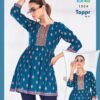 Stylish Blue Hills Toppr Vol 1 Rayon Embroidered Short Kurti Collection Wholesale 2026