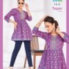 Stylish Blue Hills Toppr Vol 1 Rayon Embroidered Short Kurti Collection Wholesale 2026