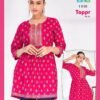 Stylish Blue Hills Toppr Vol 1 Rayon Embroidered Short Kurti Collection Wholesale 2026