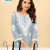 Blue Hills Wonder Vol 3 Rayon Kurti With Bottom Collection Wholesale