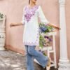 Latest Blue Hills Gulmarg Rayon Woolen Work Side Cut Short Kurti Wholesale 2026