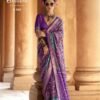 Kreshva Ratnamani Pv Silk Traditional Patola Designer Saree Wholesale