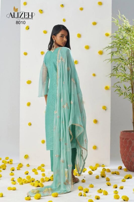 Stylish Alizeh Raag Fancy Crush Designer Salwar Suit Collection Wholesale 2026