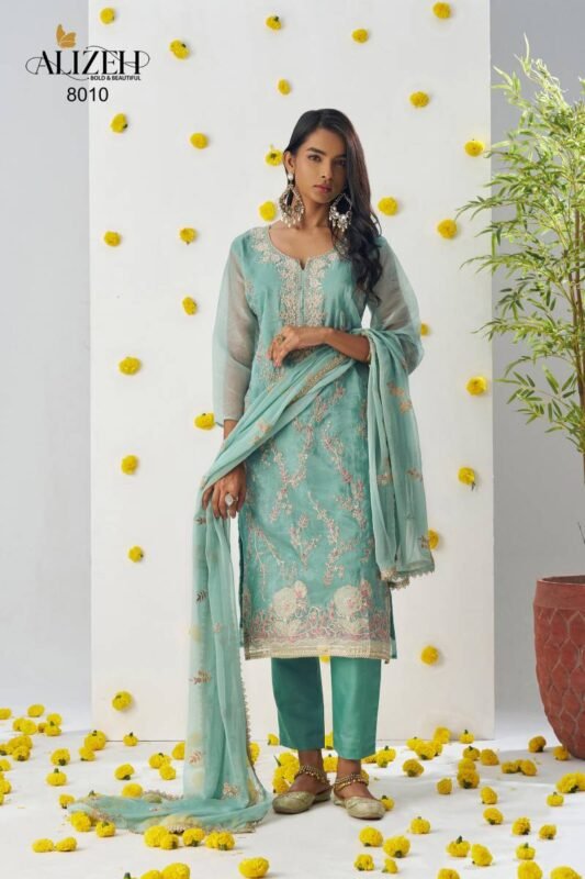 Stylish Alizeh Raag Fancy Crush Designer Salwar Suit Collection Wholesale 2026