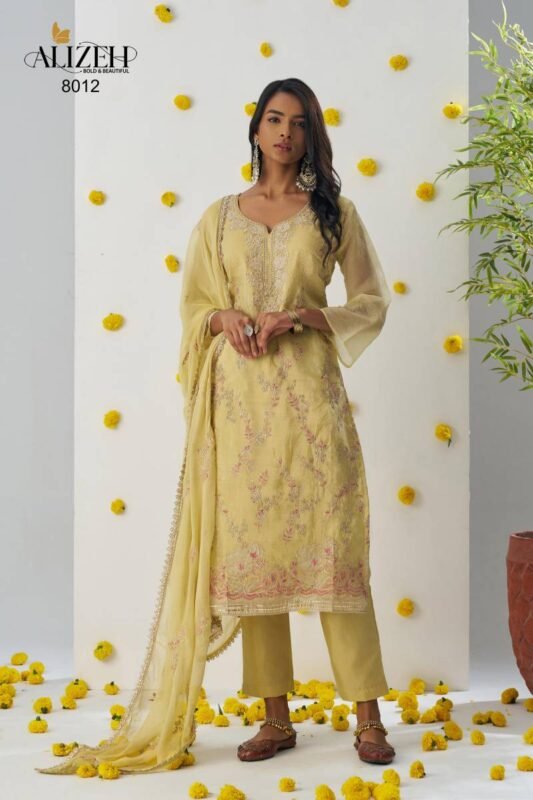 Stylish Alizeh Raag Fancy Crush Designer Salwar Suit Collection Wholesale 2026