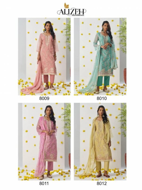 Stylish Alizeh Raag Fancy Crush Designer Salwar Suit Collection Wholesale 2026