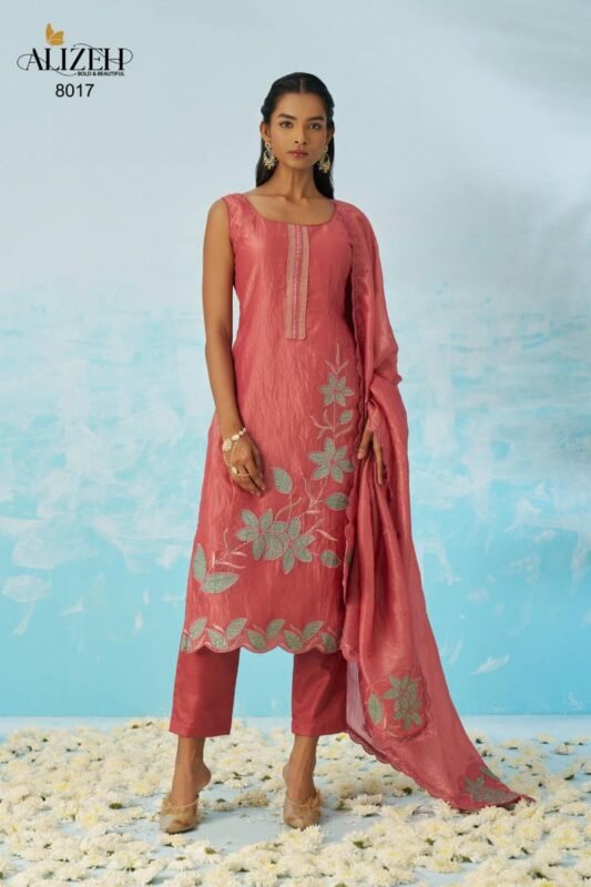 Buy Alizeh Jasmine Fancy Crush Designer Salwar Suit Collection Wholesale 2026